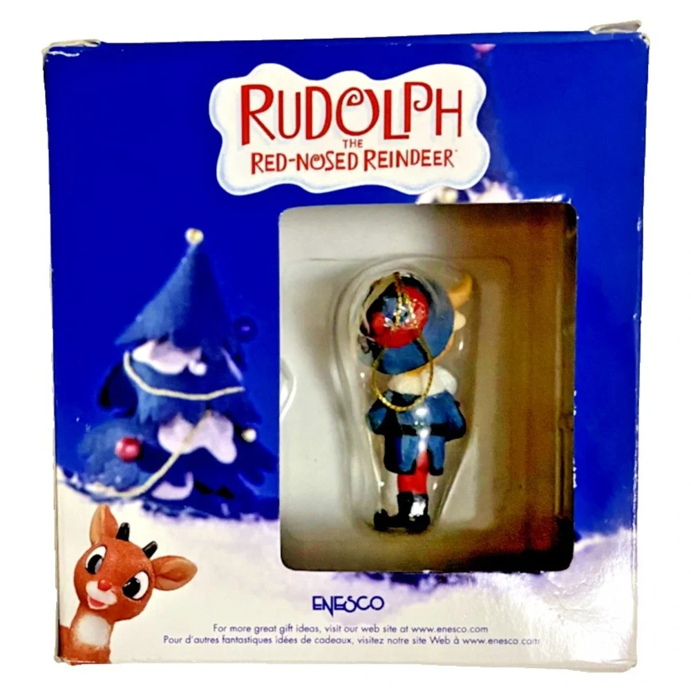 Rudolph The‎ Red-Nosed Reindeer HERMEY Hanging Ornament YUKON Miniature Ornament